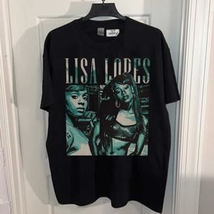 Lisa Lopes Unisex Black T-Shirt